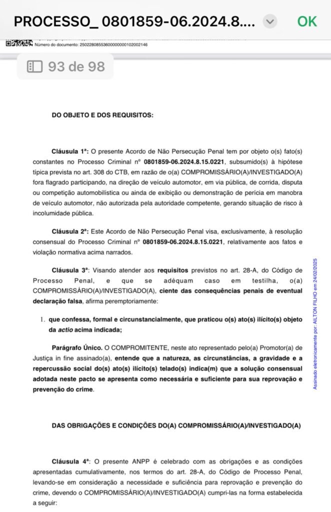 PinÓquio – Vereador De Bonito De Santa Fé é Punido Na Justiça Por Falso Testemunho